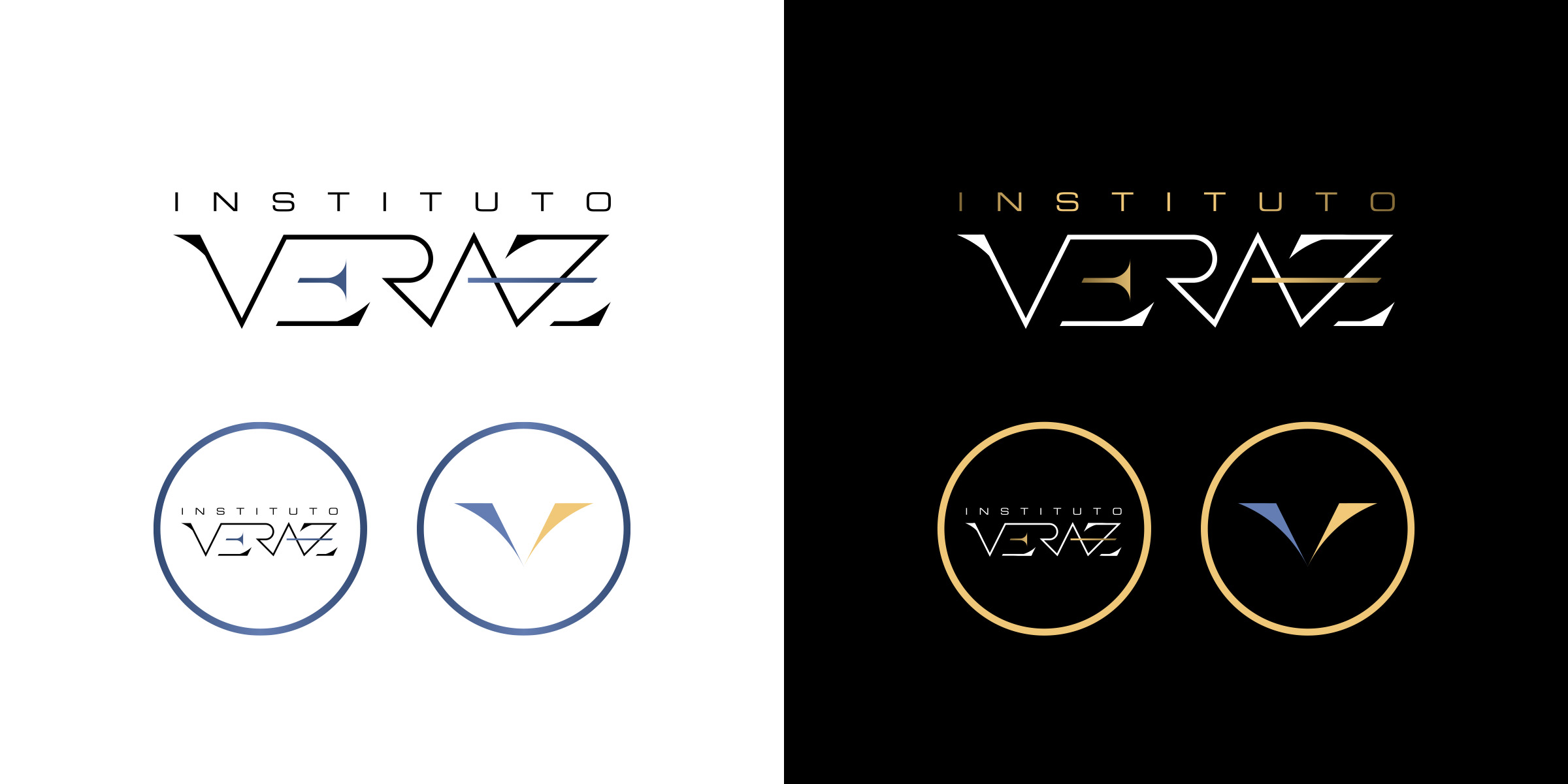 Identidade visual Veraz — 3_VERSOES